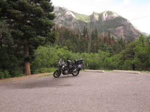 The amphitheater in Ouray